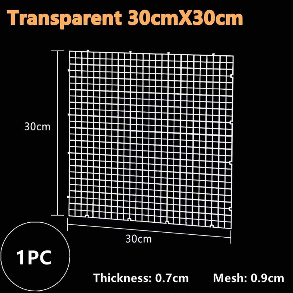 1Pcs Multifunctional Isolation Grid Board Seperator Divider Board Net Aquarium Fish Tank Accessory
