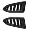 2pcs ABS Imitate Carbon Fiber Front Side Air Vent Cover For Subaru Crosstrek 2026 2026 Front Up Upper Air Vent Cover