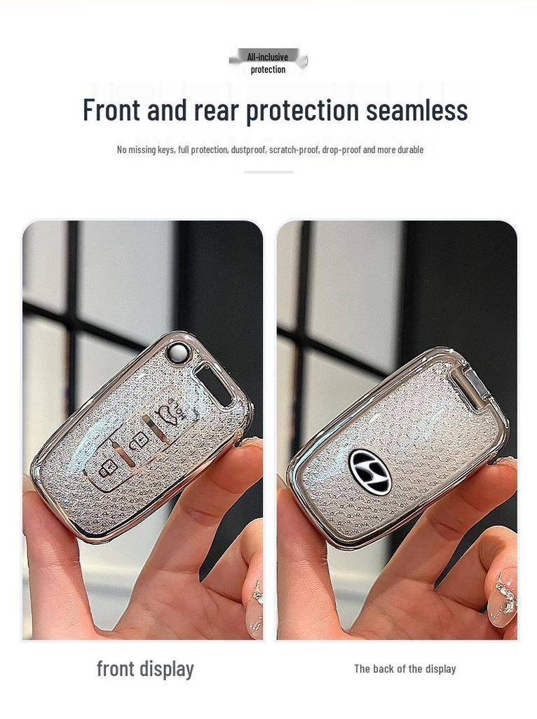 Beijing Hyundai Car Key Case for Reina, Sonata, Elantra, ix35, Langdong, Tucson, Yixing