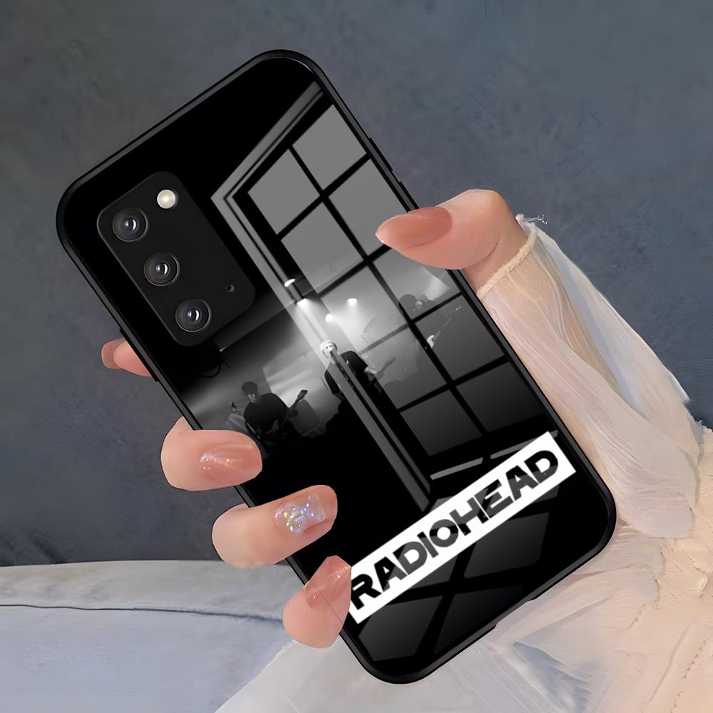 R-Radiohead Band Phone Case For Samsung S26 S25 Plus S20 S20 Plus S22 Ultra S23 FE S21 Plus S21 Ultra Glass Cover