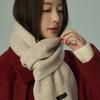 Winter Narrow Scarf  Wool Scarf  Solid Color Scarves Men'S And Women'S Universal Warm And Cold-Proof Poncho