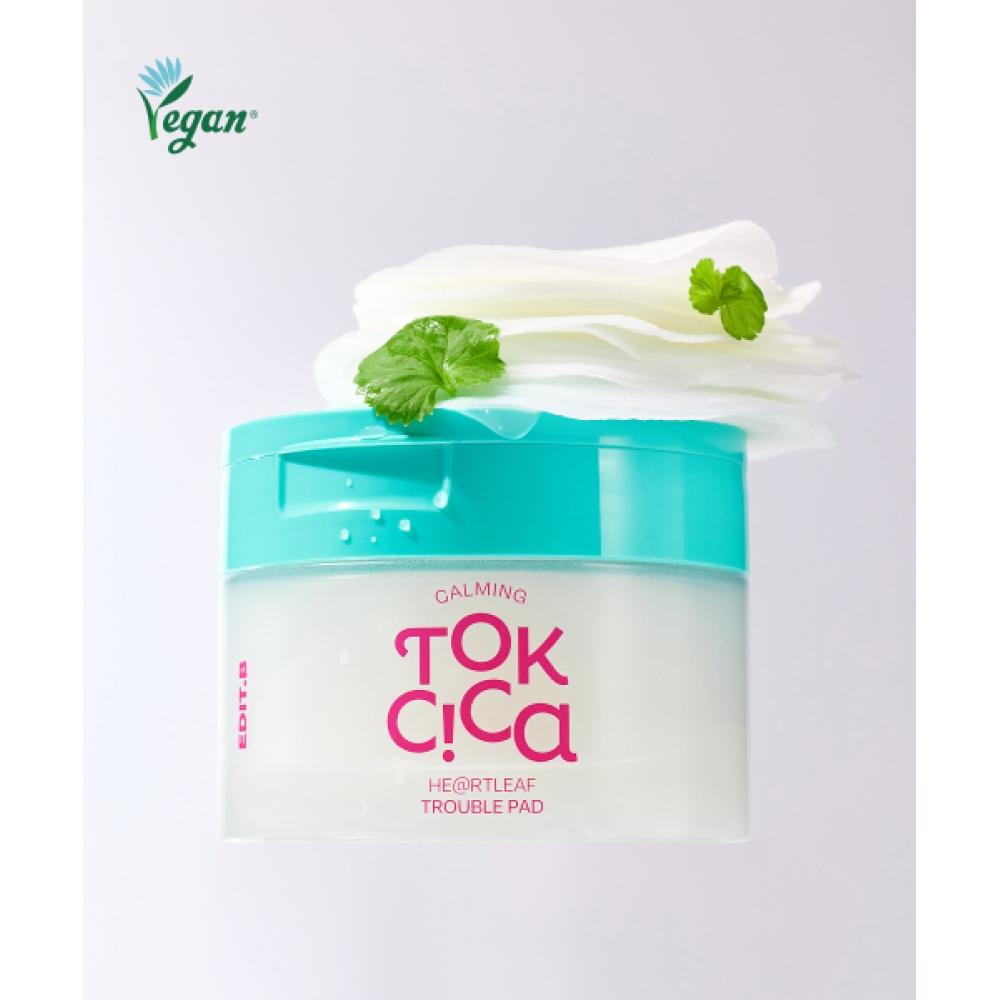 Editb Soothing Toxica Houttuynia Cordata Trouble Pad 70 Sheets NONE