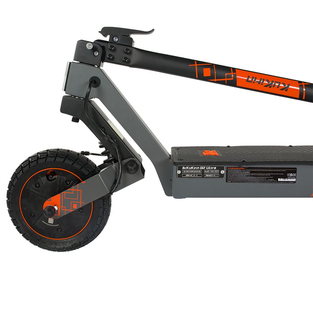 Elektroroller Faltbar Kukirin G2 Ultra 800Wx2 Dualmotor Elektroroller Erwachsener Höchstgeschwindigkeit 55 km/h 48V 18AH Reichweite 55KM Last 120Kg