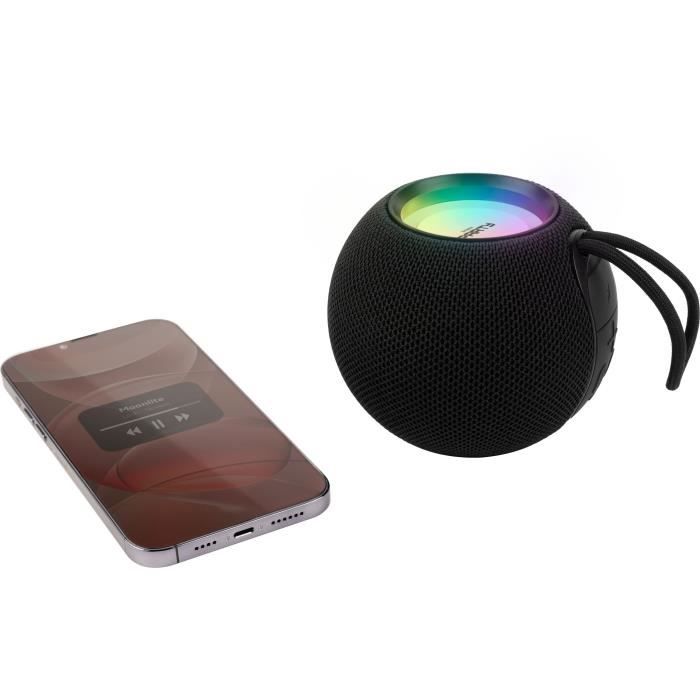 Enceinte bluetooth lumineuse - BIGBEN PARTY - Noir
