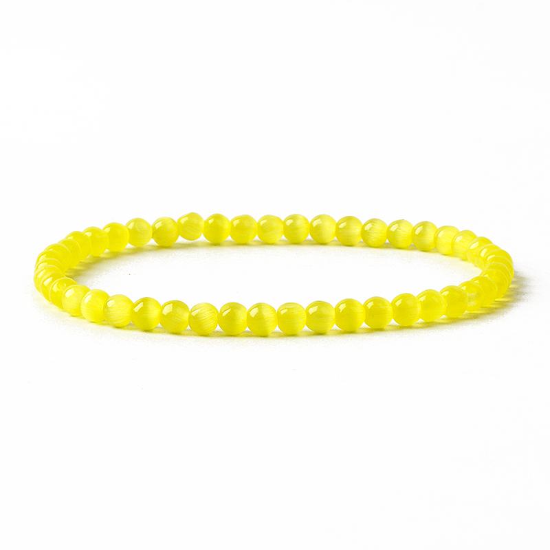 4MM Reiki Amethyst Aquamarines Stretch Bracelets for Women Chakra Natural Stone Beaded Bracelet Men Quartz Agate Jewelry Pulsera