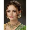 Latest Stylish Fancy Pearl Choker Traditional Jewellery Set for Women | Temple Necklace Set | Festive Wedding Party Necklace