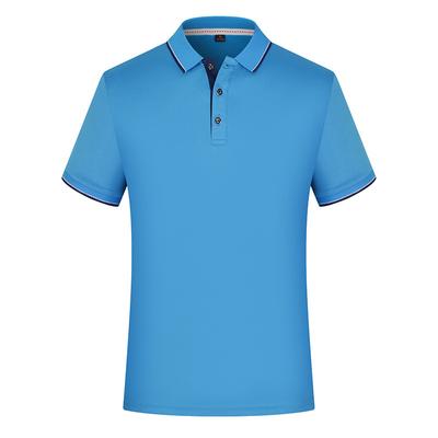 Short Sleeve T-shirt Polo Shirt Solid Color Sports Quick Drying Summer Polo Shirts Men's Clothing