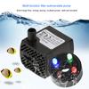 2W   Quiet Submersible   with LED Light Fish Pond Aquarium   Fountain