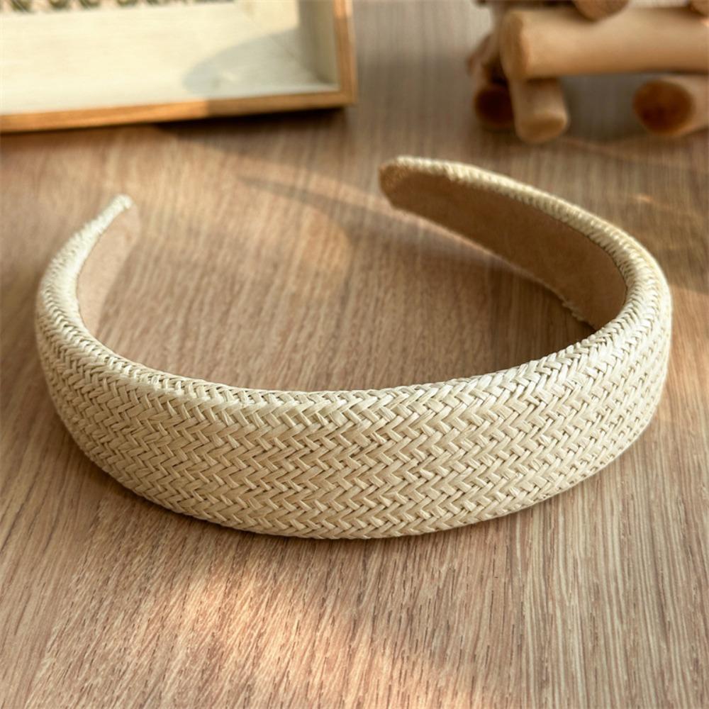 Solid Color Wide Edge Headband Wide Edge Women's Headband Fashion Hair Hoop Women