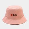 Spring and Summer Cotton Embroidery Bucket Hat Fisherman Hat Outdoor Travel Sun Cap for Men and Women 94
