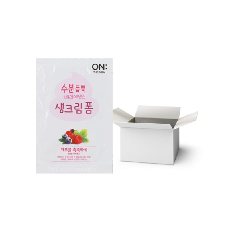 1 box of Berry Essence Cream Foam (3mlX1000 pouches)