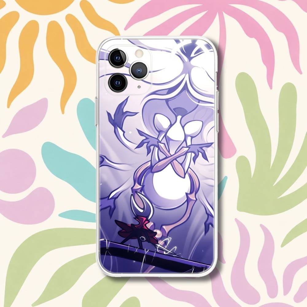S-Silksong H-Hollow Knight Phone Case For iPhone 17,16,15,11,12,14,13 Pro Max Plus Mini X,XS,XR,7,16E Air Transparent Cover