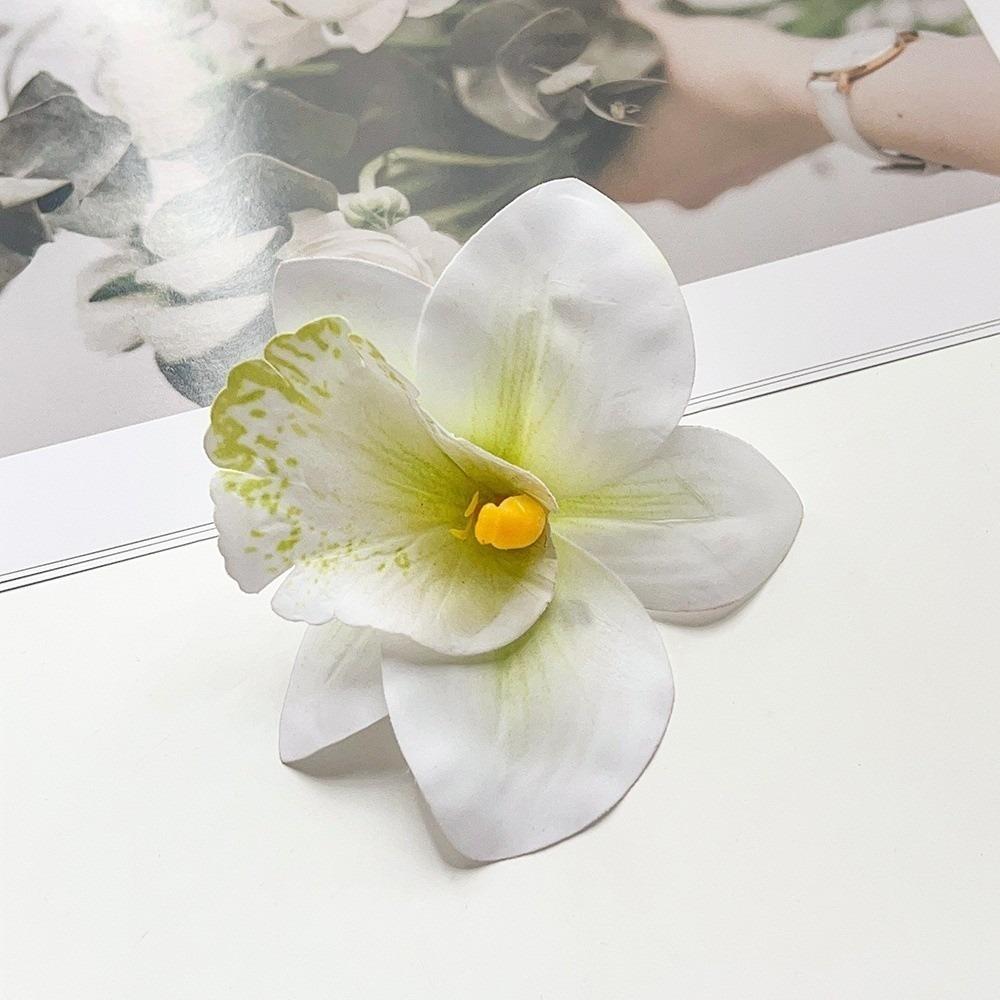 Artificial Magnolia Flower Hair Clips Do Not Hurt Hair Hearwear Hairpins Summer 1