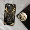 Luxury Dragon Totem Phone Case For iPhone 17,16,15,14,13,12,11,Pro,XS,Max,XR,Plus,E,SE4,Mini Black Soft Cover