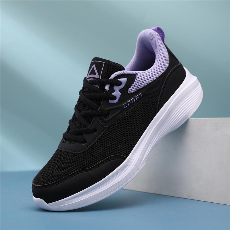 New shoes, sneakers, mesh breathable casual shoes, single shoes, lightweight student running shoes, soft-soled tourist shoes