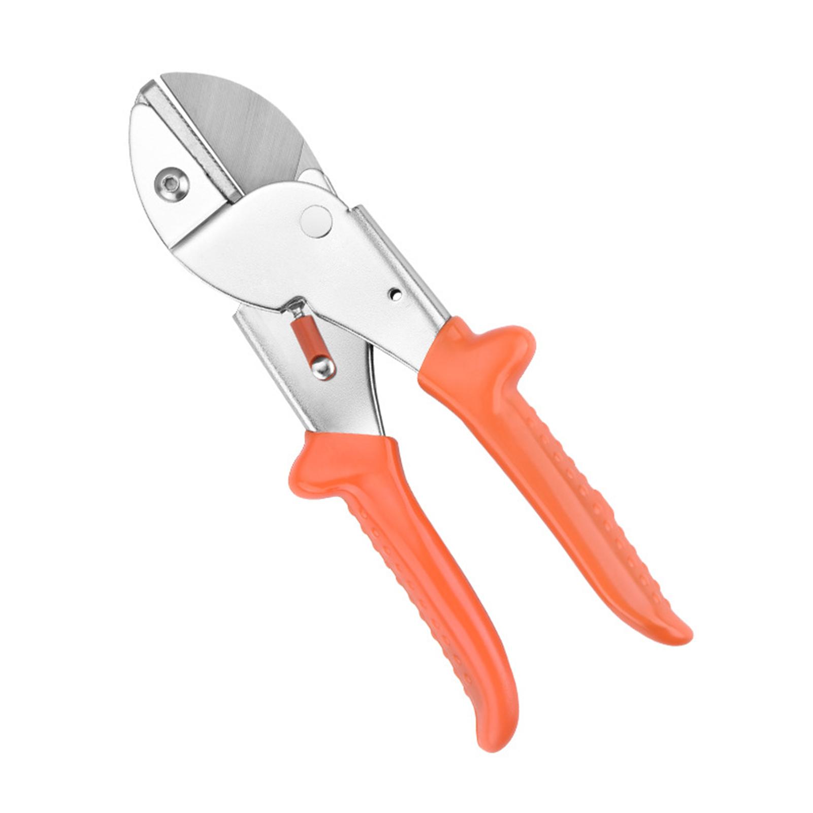 Tijeras de podar de hoja de acero con mangos ergonómicos, tijeras de podar para jardinería, bonsái L