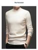 Men's 2025 Autumn/Winter Knitwear: Velvet-Lined, High Collar Sweater
