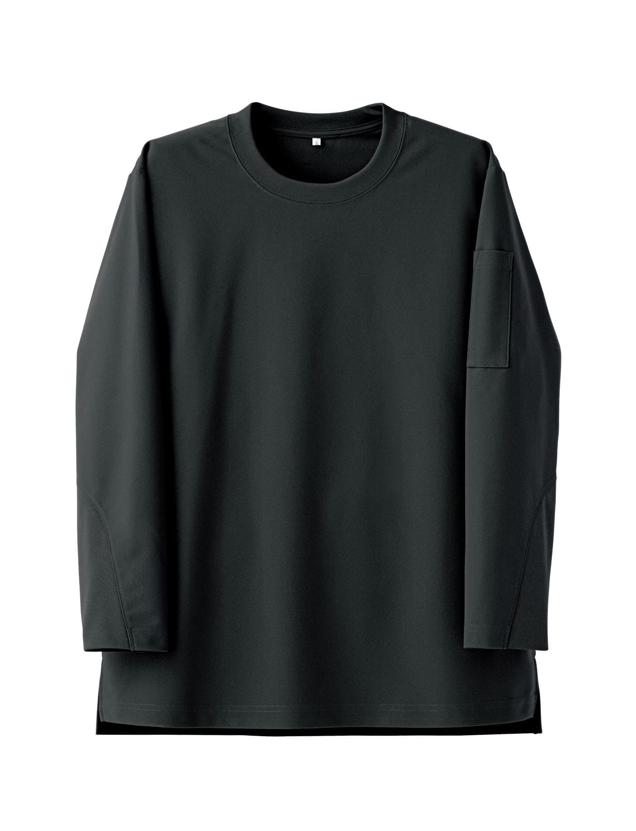 

Seven Uniform CU1961-9 Black Medium Crew Neck Long Sleeve T-Shirt