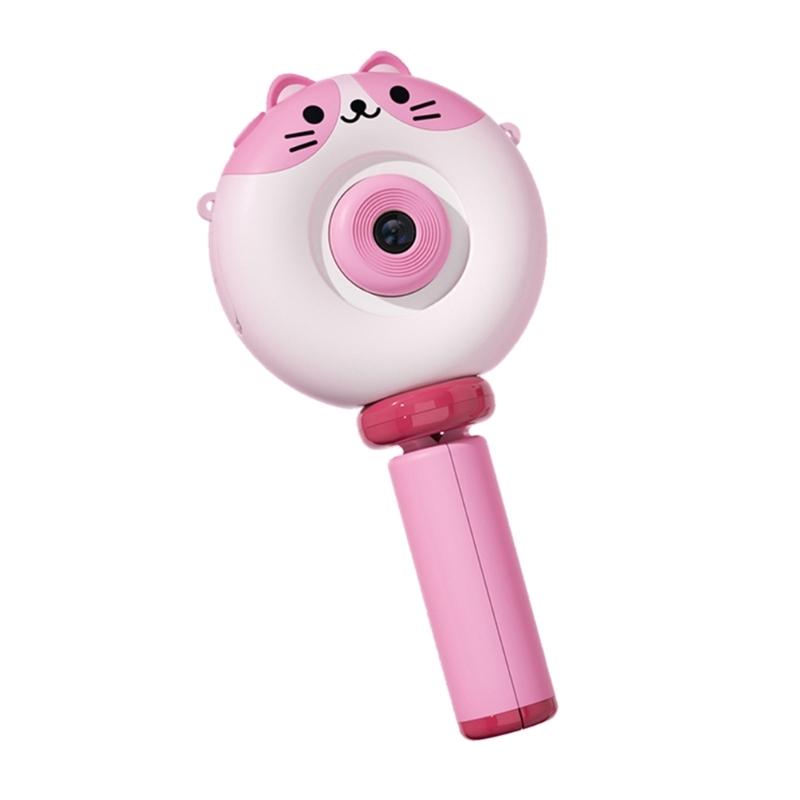 

S8 Мультяшная детская цифровая камера Фото Видео рекордер Встроенные стикеры с большой головой Рождественский подарок на день рождения для детей