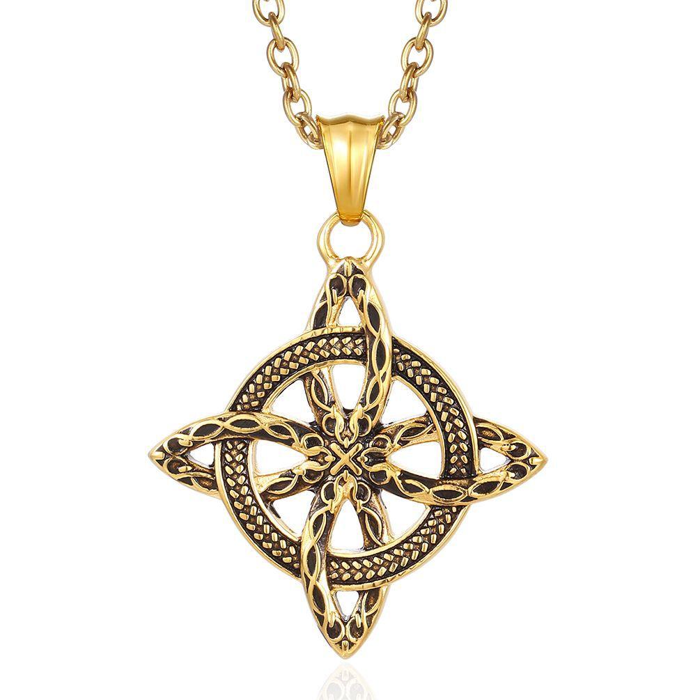 Titanium Steel Necklace Niche Personality Nordic Traditional Accessories