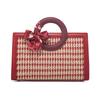Sende Freundin Hochzeits-Handtasche Qixi-Fest Sende Geschenktasche Damen-Tasche Hochzeit Tausend Vögel Gitter