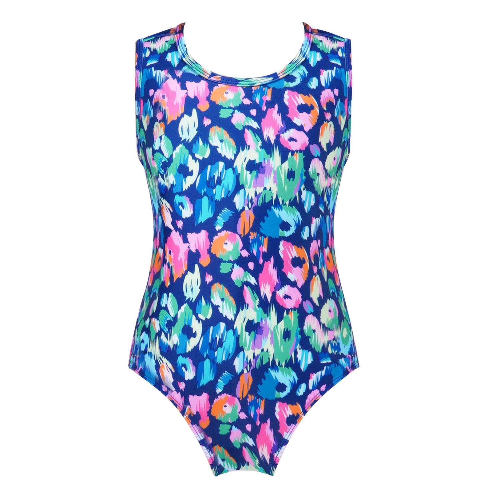 

Девочки Танцевальный Купальник Перекрещенные Бретели Дизайн с Вырезом на Спине Принт Боди для Балета Йоги Гимнастики Выступлений 13-14 Years