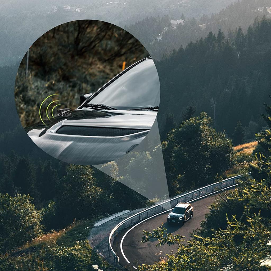 4Pcs Deer Warning Whistles Device Car Anti Collision Siren Horn Repellent Animal Weather-proof Vehicle Save Field