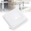 13.39 X 13.39 In RV Roof Vent with Fly Screen and Support Rod Tight Sealing Water Resistant Motorhome Ceiling Vent Fan