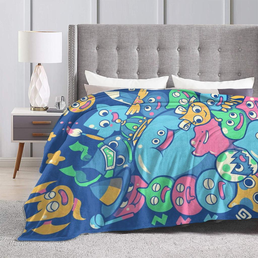 Slime Morimori Dragon Quest  Blankets Soft Fleece Comfort Gifts  Throw Blanket Rug Piece
