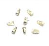 100pcs Stainless Steel Pendant Clips Pinch Bail Clasps Buckle Charm Necklace Hook Connector For DIY Jewelry Making Accessories