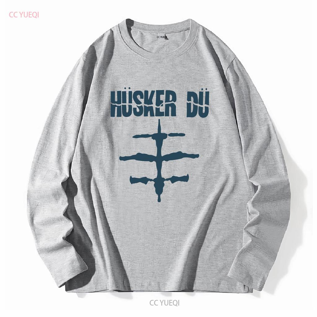 Husker Du Inkblot Logo Metal Circus T Shirt Indie Punk Rock 80s Alternative Everything Falls Apart Long or Short Sleeves