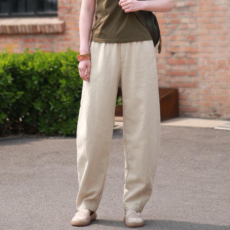 Spring/Summer Pants Look Thin Casual Women's Pants Radish Pants Women's Wide Leg Pants