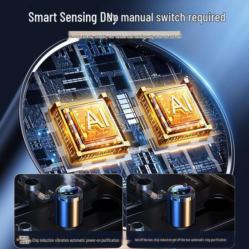 Smart Car Aromatherapy AI Perfume: Automatic Spray and High-End Humidifier