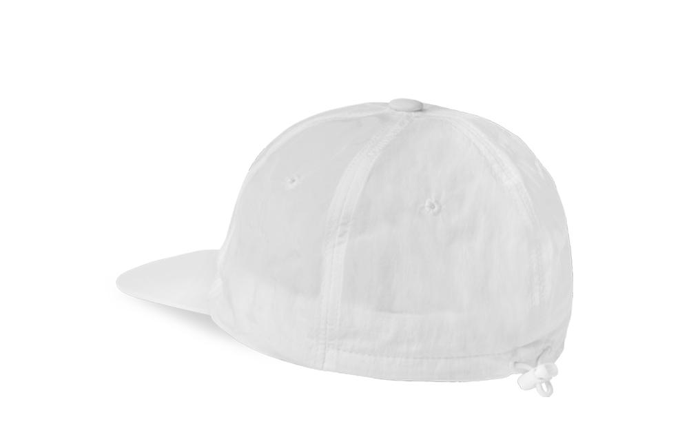 Homboiseupocheukeulleob Nylon Logo Cap - White
