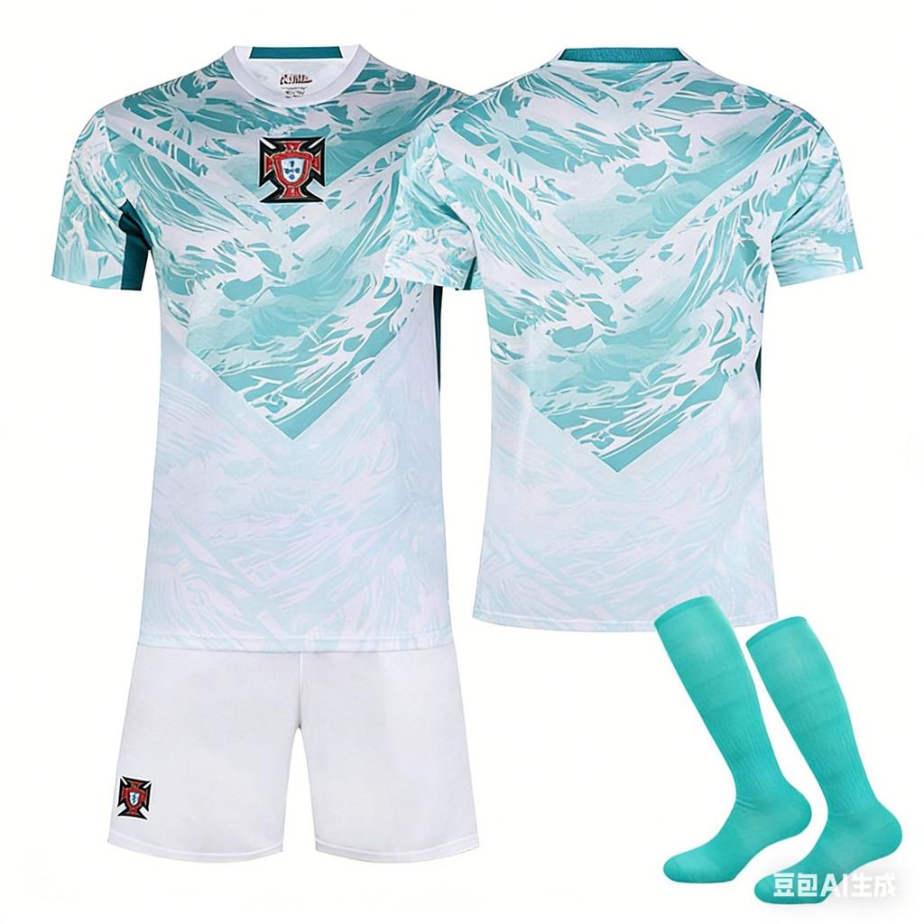 World Cup Portugal Away Football Jersey No. 7 Short-Sleeved Jersey, Team Jersey