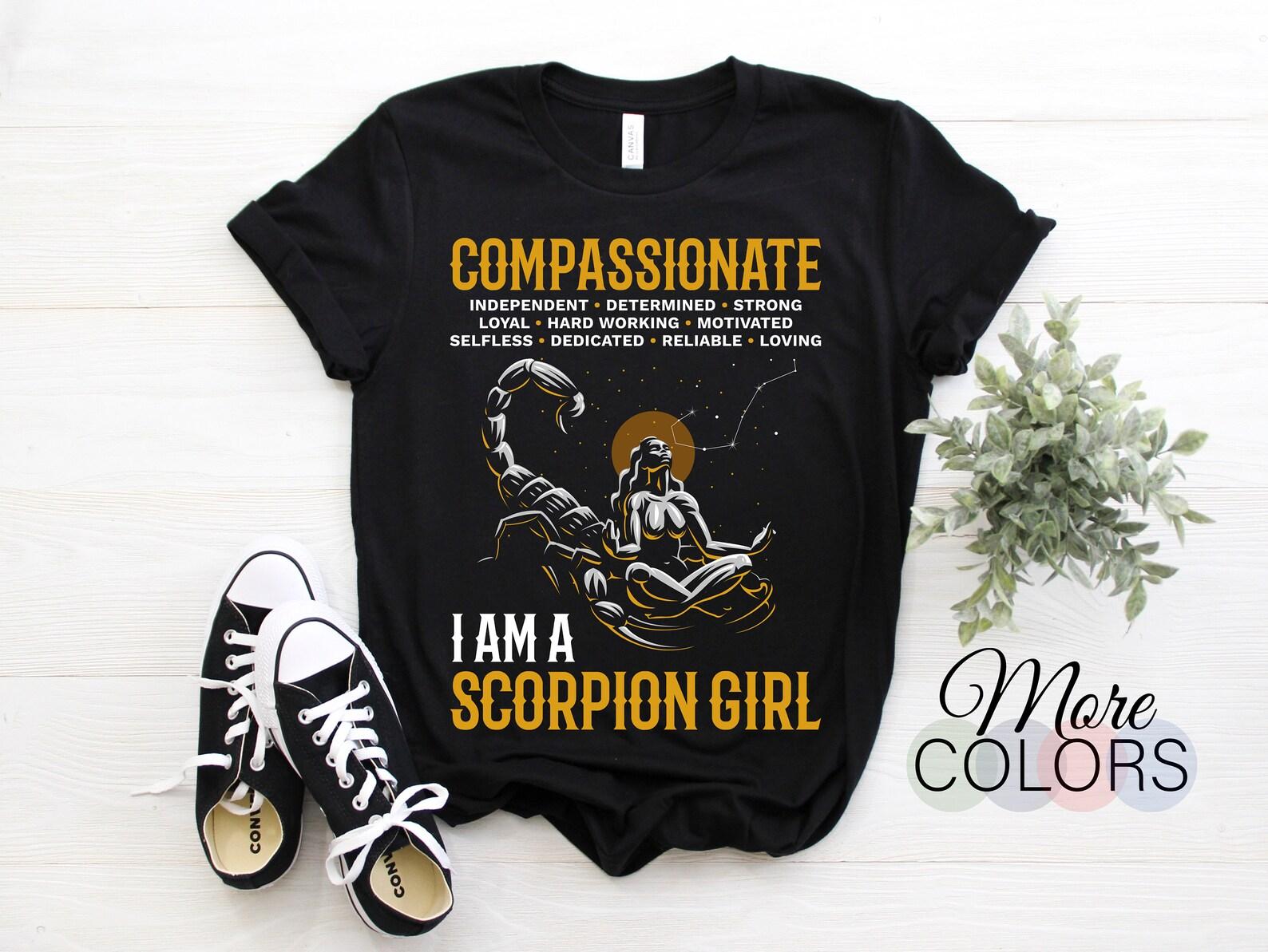 Scorpio Facts Traits Rules Astrological Zodiac Sign T-Shirt, Born October November Month Gift, Birthday Present Scorpius Horoscope Astrology 100