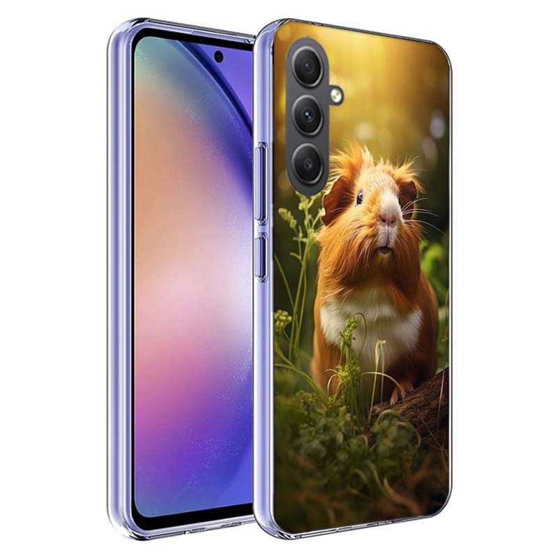 Hamster Portrait Phone Case for Samsung A17 A37 A57 A07 A16 A26 A36 A56 A06 A02S A12 A22 A32 A52S A04S A14 A24 A34 A54 A03 A13 A