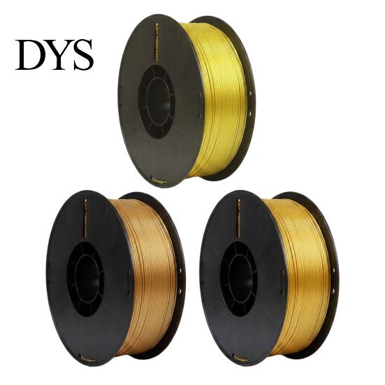 3D Printer Accessories PLA Filament, 1Kg Spool, 1.75mm, Neatly Wound Spool Filament Printing Metallic Silk Fit Most FDM Printers Accessoty