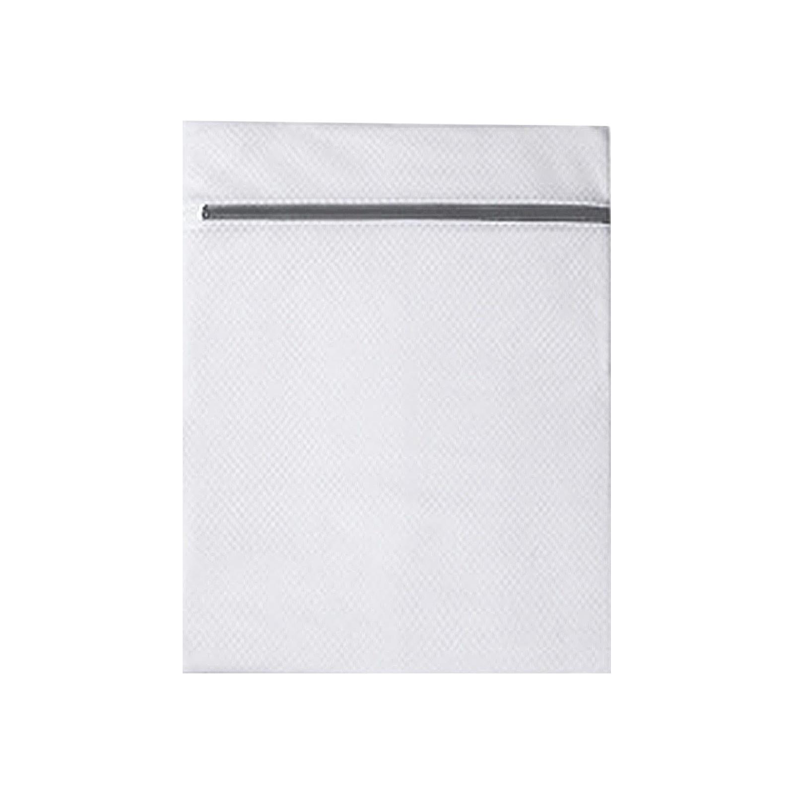 

Просторная сетчатая сумка (16 х 20 дюймов) - Защищает деликатные вещи, мелкая сетка для равномерной стирки и сушки, молния, можно стирать в машине, идеально белый