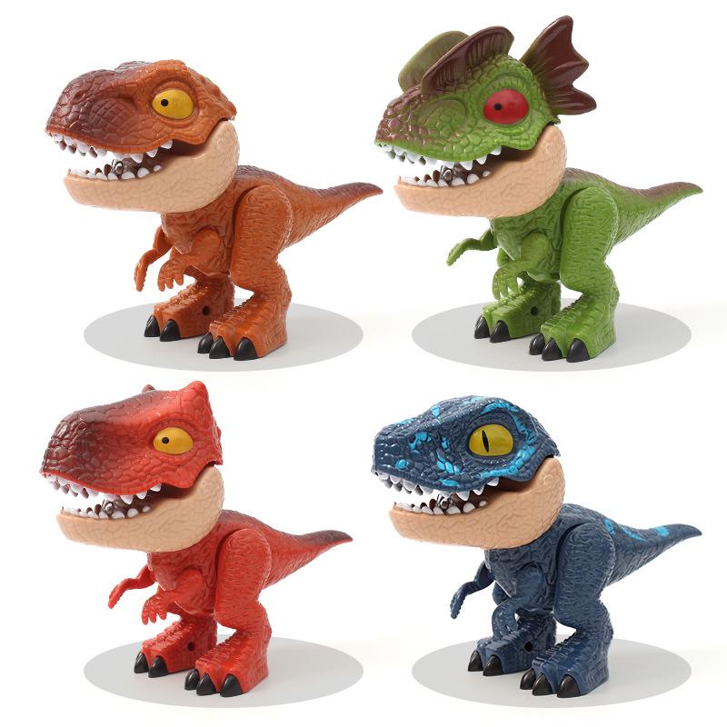 Children's Dinosaur-Themed Stationery Set: Pencil Sharpener and Simulated Dino Model