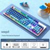 Custom Hot-Swappable Wired Mechanical Gaming Keyboard for Girls - Silent E-Sports Office/Desktop Use