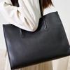 Large Capacity Genuine Leather Women's Bag Niche Soft Leather Tote Bag 2025 New Versatile Retro High-end Feel Single Shoulder Women's Large Bag