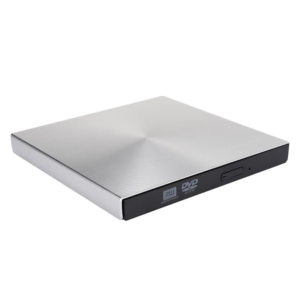 

USB3.0 привод настольный ноутбук внешний оптический привод DVD-рекордер для WIN98 ME 2000 XPSilver серебряный серый