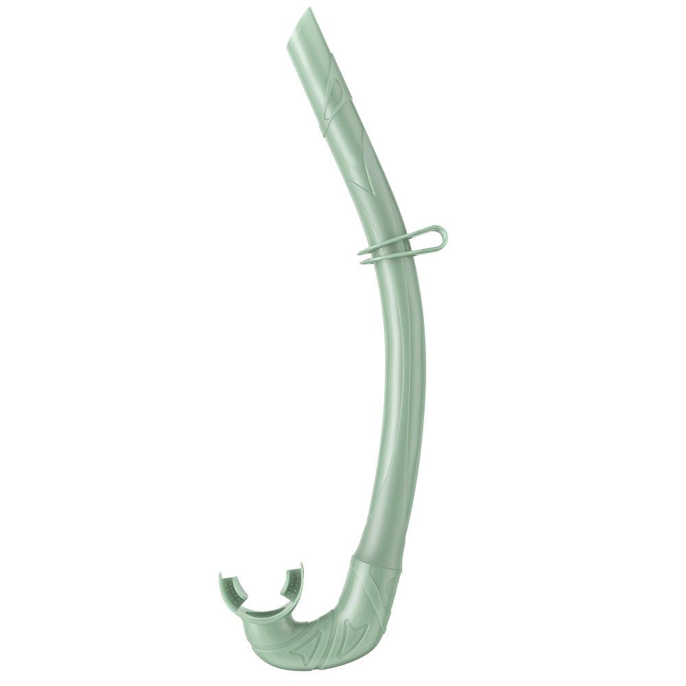 

Мягкий силиконовый складной сноркель для дайвинга average size светло-зеленый