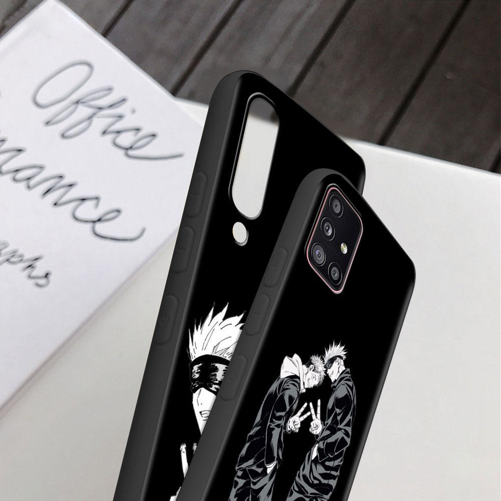 Case For Samsung Galaxy A52 A12 A51 A32 A21s A71 A53 A13 A32 A72 A31 A33 A22 A03 A41 Phone Cover Cute Jujutsu Kaisen