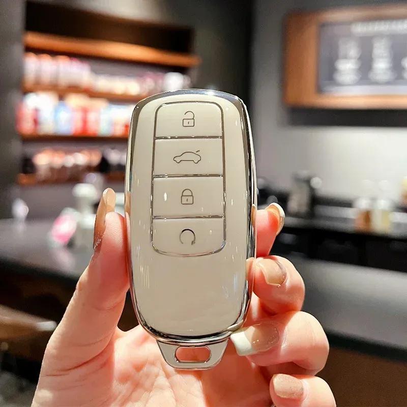 Car Case for Key Fobs of Chery Tiggo 8 PRO / PRO MAX / OMODA 5C / 7 PRO MAX TPU Protective