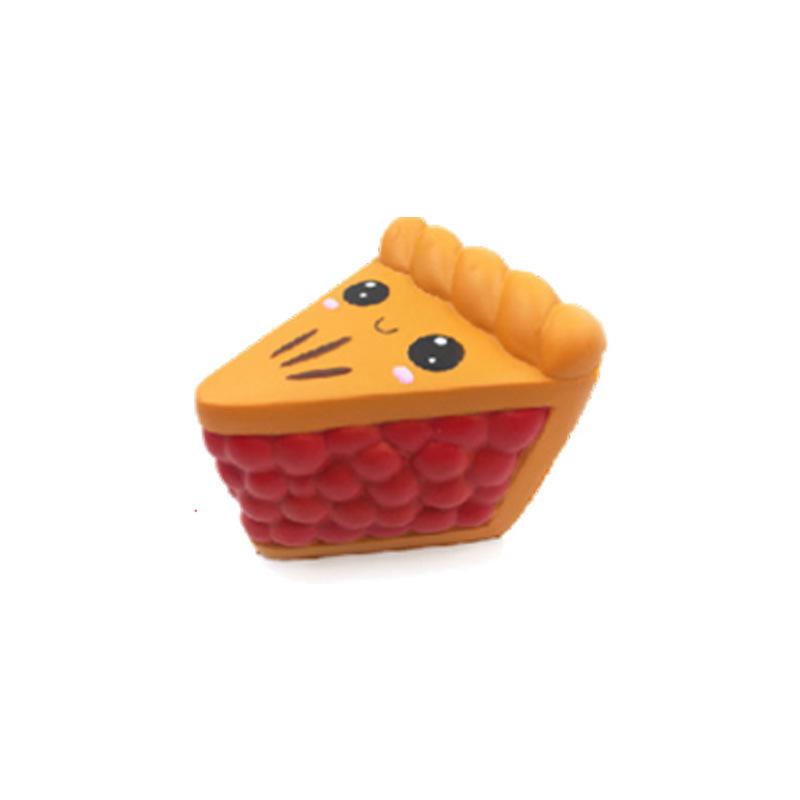 Cross Squishy Square Bean Cake Waffle Biscuit PU Slow Rebound Simulation Toy