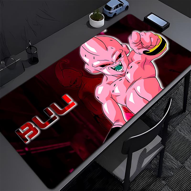 Dragon Ball Majin Buu Mousepad Office Computer Desk Mat Keyboard Mouse Pad Cushion Non-slip Deskpad PC Anime game Large Mousepad