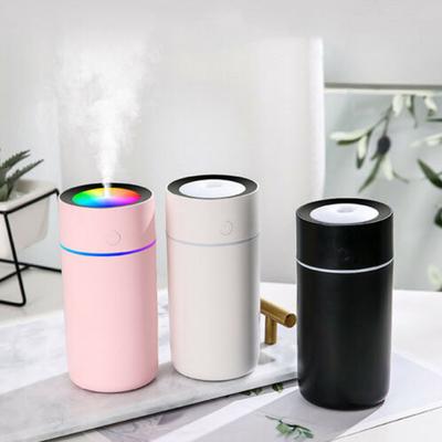 320ml USB Mini Humidifier LED Night Light Spraying Diffuser for Home Office Car