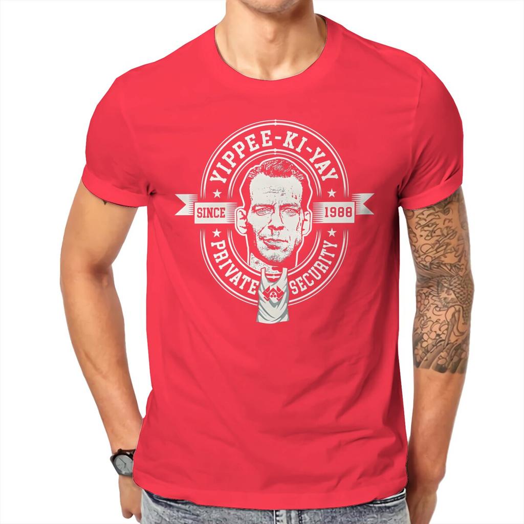 Die Hard Yippee Ki Yay Tshirt Homme Unisexs Tees Cotton T Shirt For Unisex